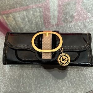 Juicy Couture patent leather wallet